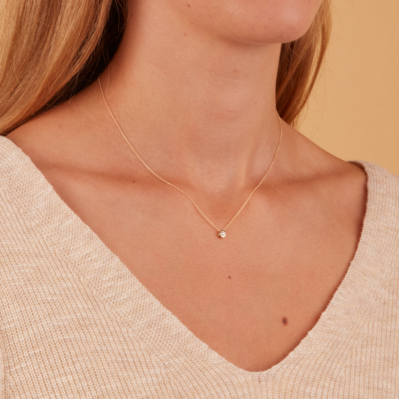 Blush Gold Necklace 3052YZI