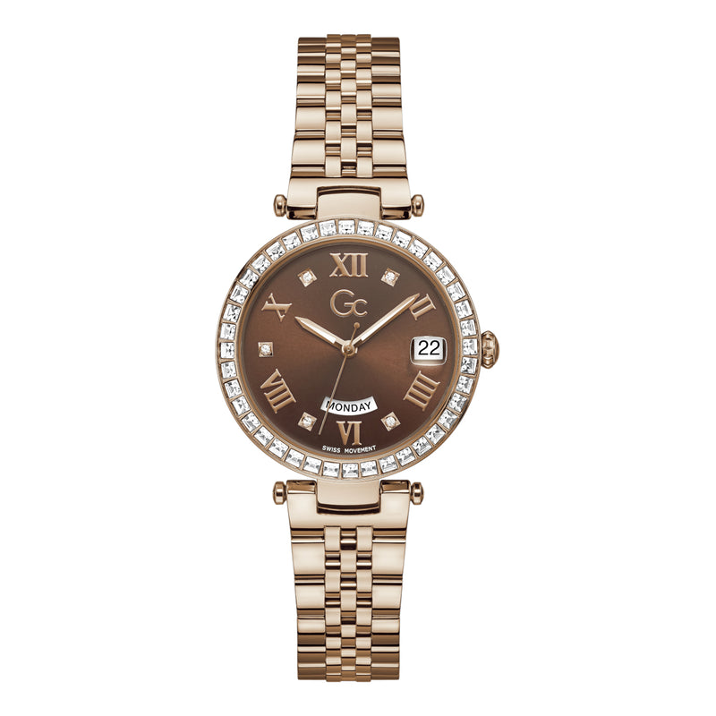 Gc Watches Flair Femmes Montre Or rose Z01009L4MF-zoom-