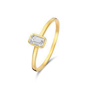 Isabel Bernard Baguette Bague Or 14 carats IB330087-48