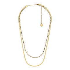Fossil Ellis Stainless Steel Necklace JF04939710