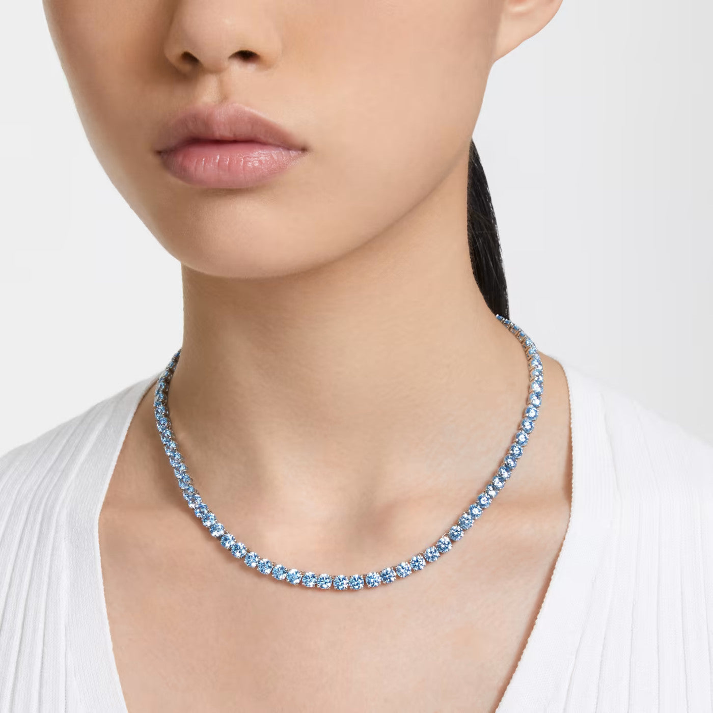 Swarovski Matrix Silver Necklace 5661187