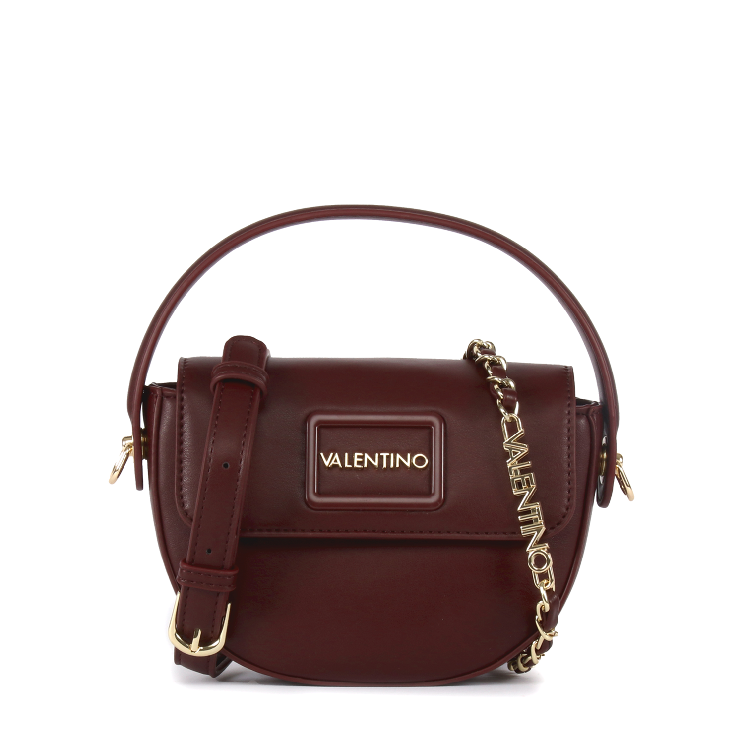 Valentino Bags Wannabe Re Bordeaux Shoulder bag VBS9DL10PRUGNA