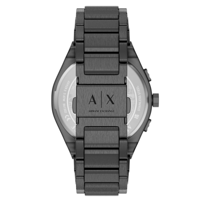 Armani Exchange Sync Round Black Dial Watch AX4295-zoom-