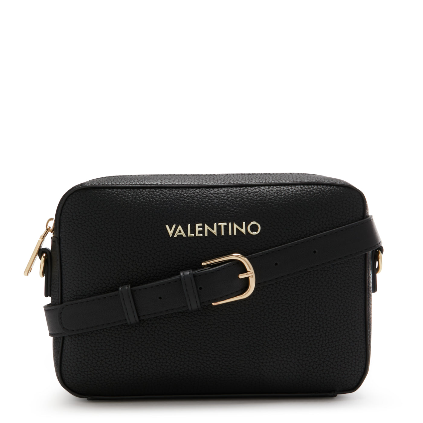 Valentino Bags Alexia Black Crossbody Bag VBS5A809NERO