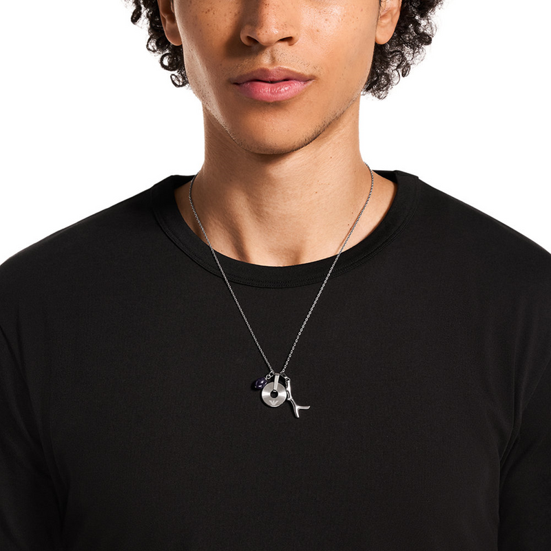 Emporio Armani Stainless Steel Men's Necklace EGS3324040-zoom-