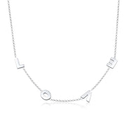 Elli 925 Sterling Silver Link Chain Necklace 2004-BF-0007711-001