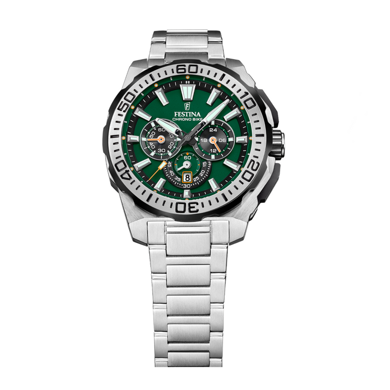 Festina Chrono Bike Montre Verte Pour Hommes F20724/3-zoom-