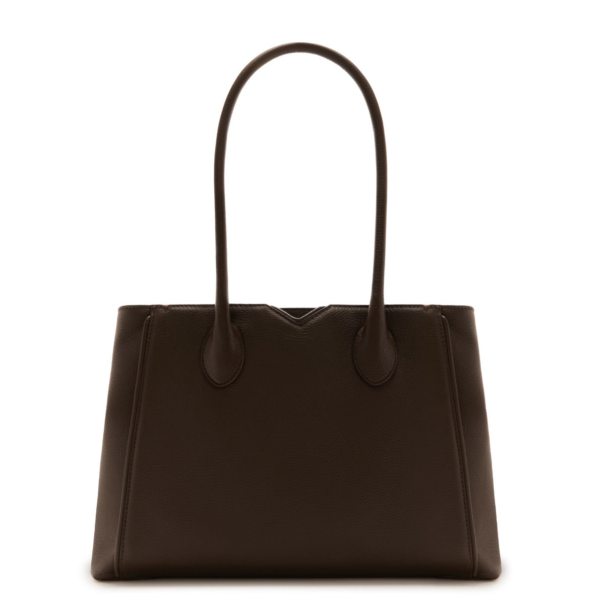 Isabel Bernard Honoré Cloe brown calfskin leather handbag IB25091
