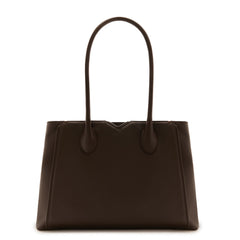 Isabel Bernard Honoré Cloe brown calfskin leather handbag IB25091