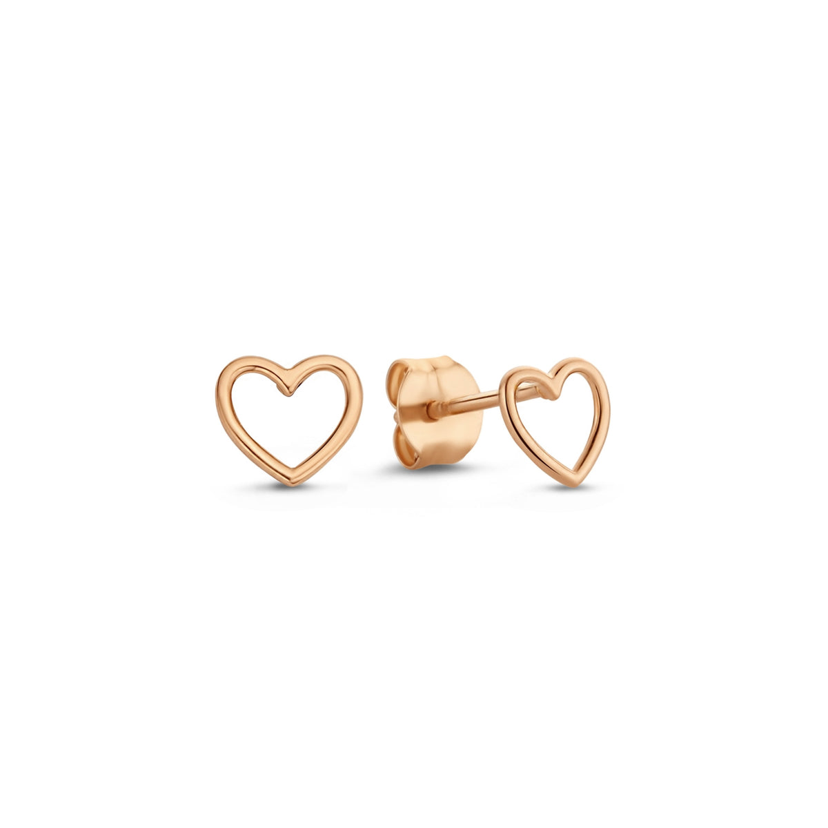 Isabel Bernard La Concorde Amore 14 Carat Rosegold Ear Studs IB360231