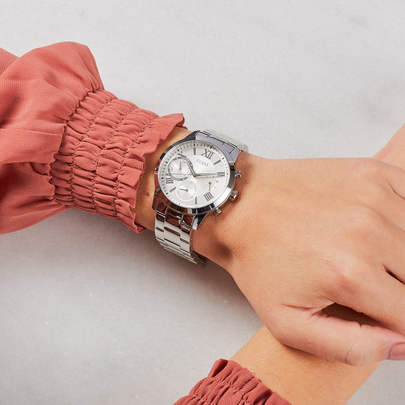 GUESS Femmes Montre Argent W1070L1-zoom-