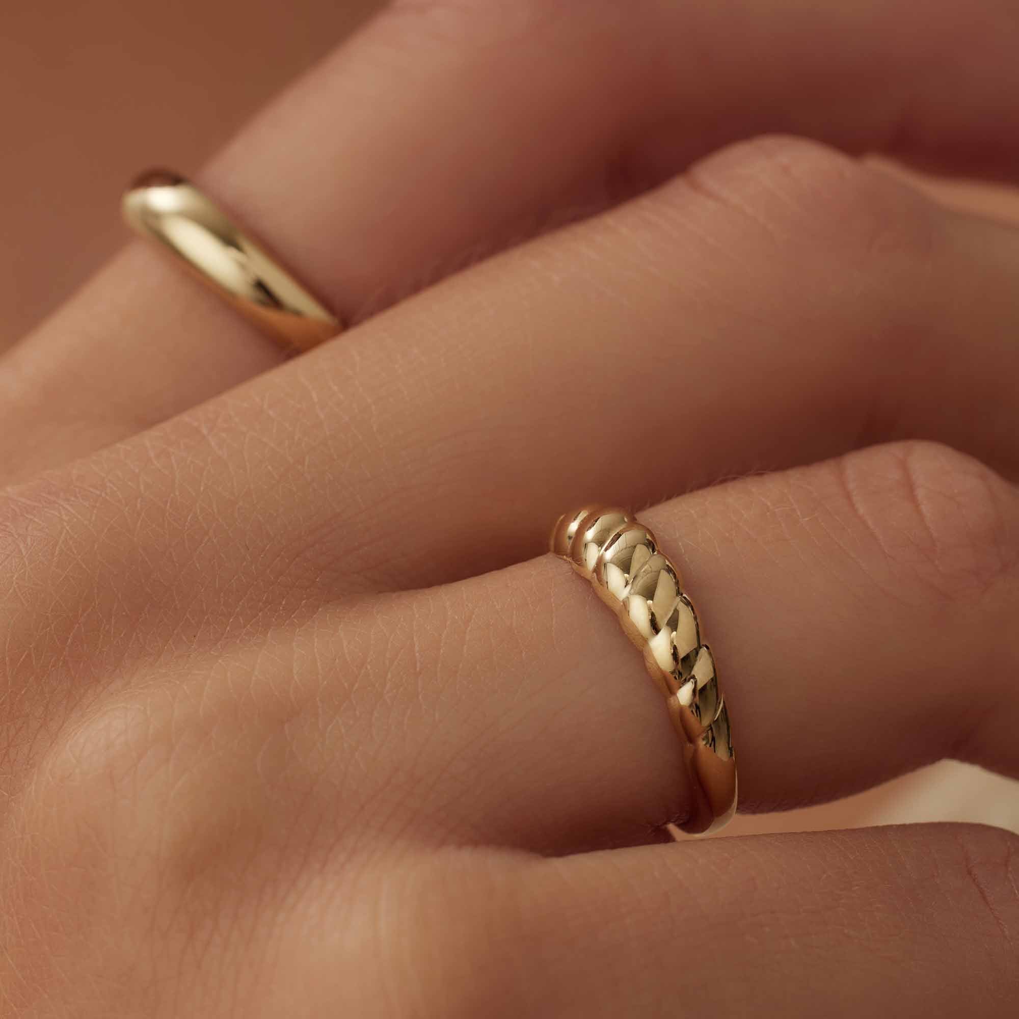 Isabel Bernard Aidee Elodie 14 Carat Gold Ring IB330081-50