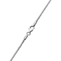 Kuzzoí 925 Sterling Silver Link Chain Necklace 2004-BF-0008062-001