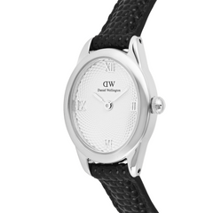 Daniel Wellington Ophelia Mini Black Lizard Silver Women's Watch DW00100887