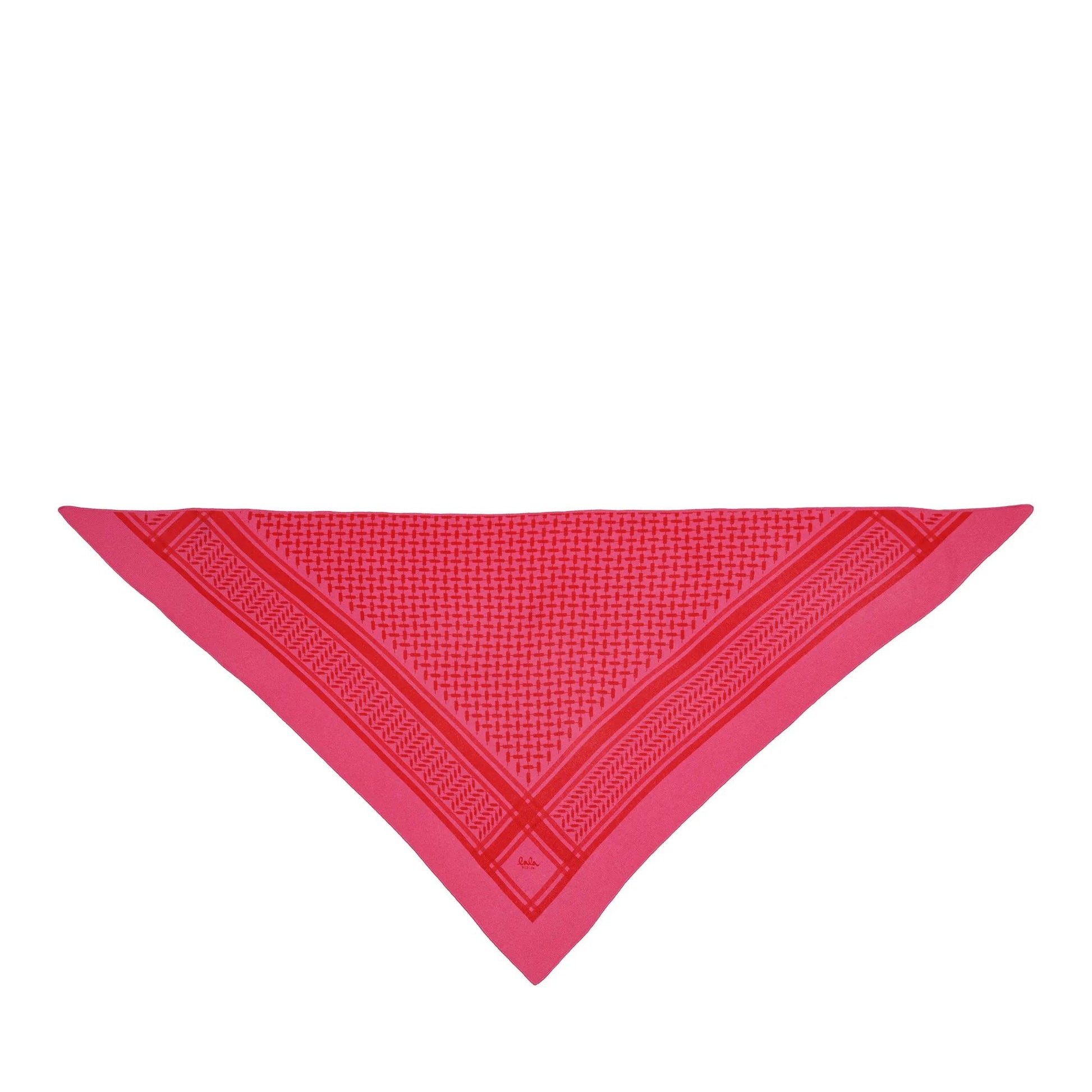 Lala Berlin Pink Cashmere Scarf 2001-A0533930