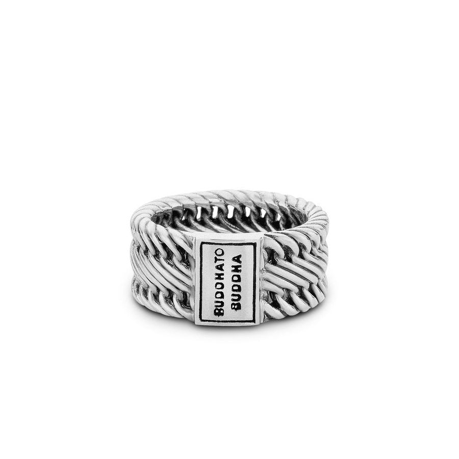 Buddha to Buddha Edwin Small Silver Ring 812 (size 16)