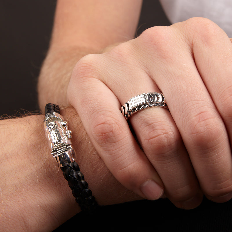 Buddha to Buddha Lars Femmes/Hommes/Unisexe Bague Argent BTB602-16-zoom-