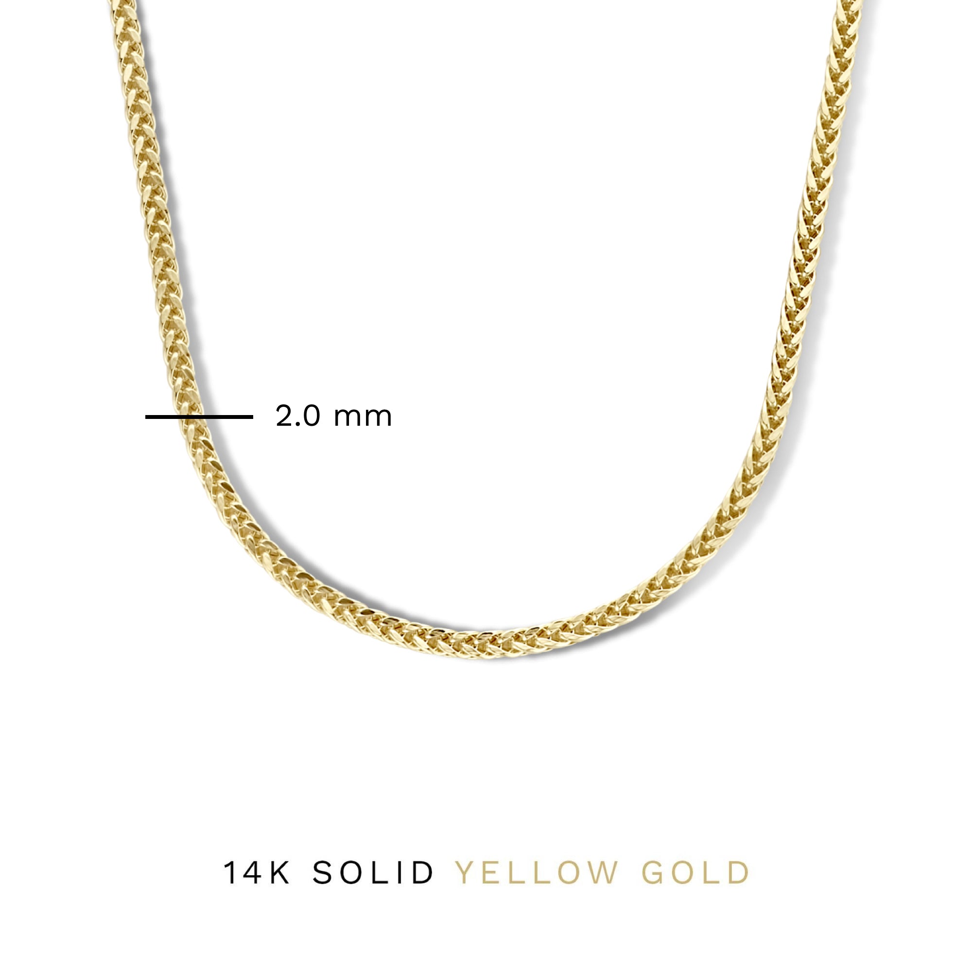 Isabel Bernard Aidee Sharla 14 Carat Golden Schakel Necklace IB340148