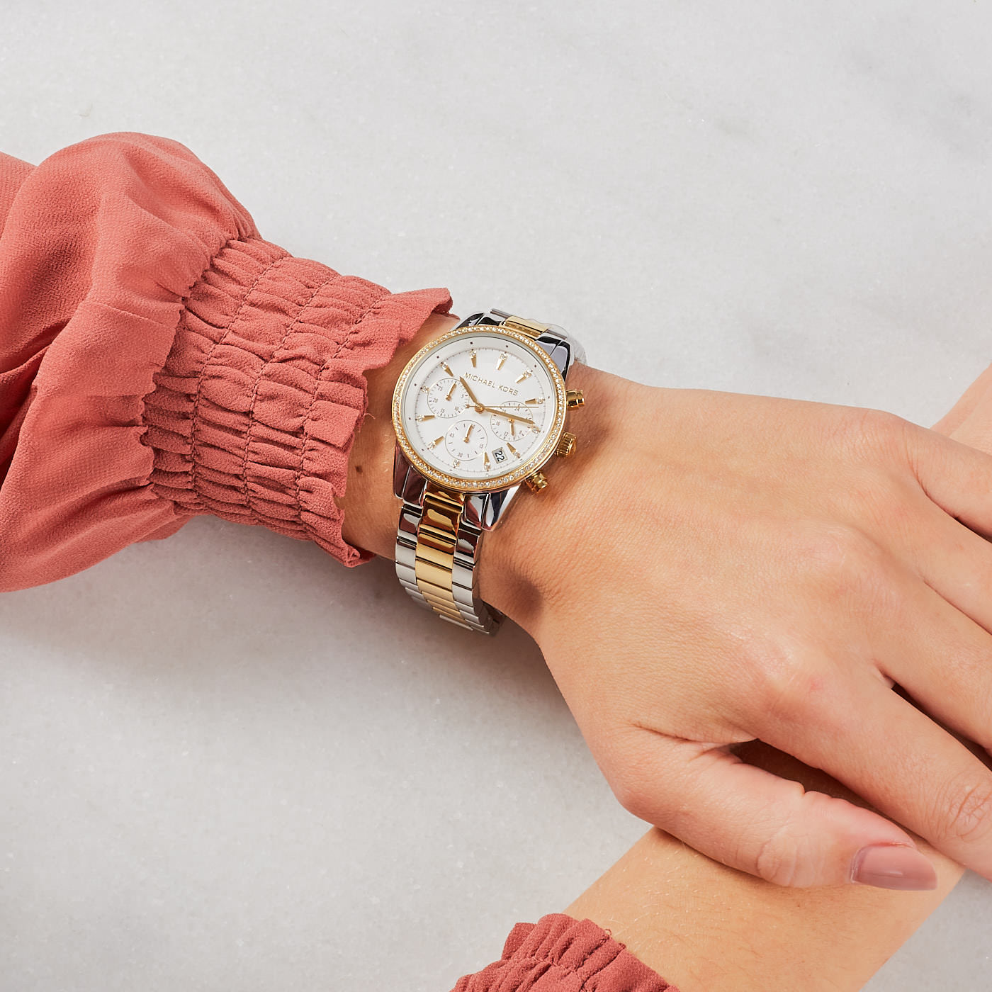 Michael Kors Bryant Silver Watch MK6474