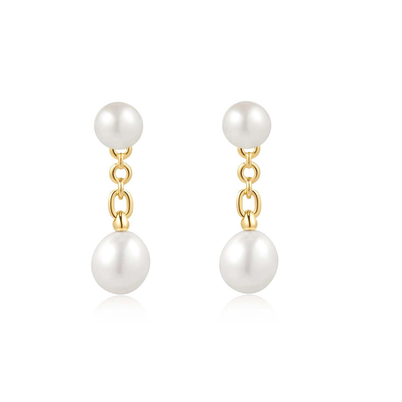 Ania Haie Chic Creator 925 Sterling Silver Drop earrings AH-E058-06G-zoom-