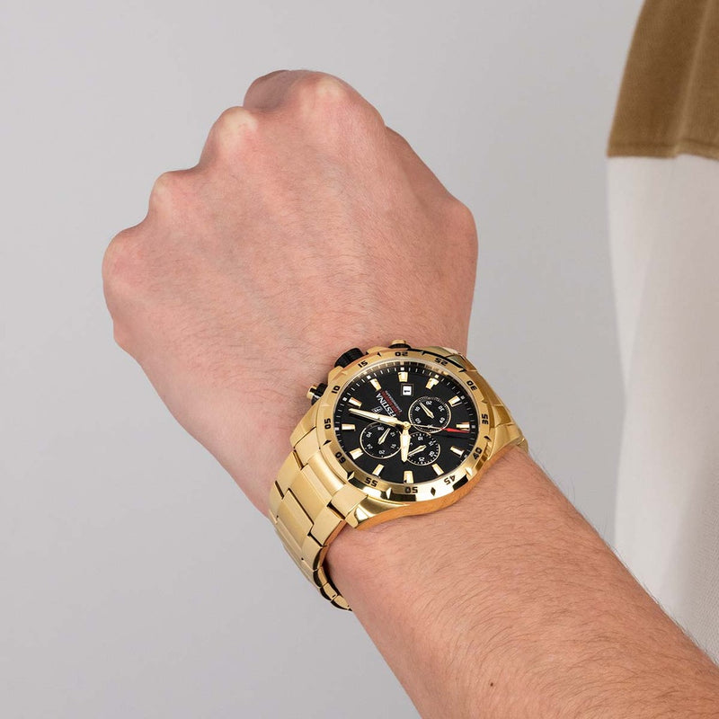 Festina Chrono Sport Hommes Montre Or F20541-4-zoom-