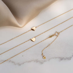 Isabel Bernard Belleville Amore 14 Carat Golden Necklace IB340089