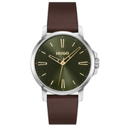 Hugo Boss #SMOOTH Montre Homme En Argent HU1530418