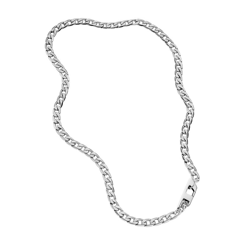 Diesel Steel Collier Argent DX1497040-zoom-