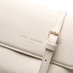 Isabel Bernard Femme Forte Heline Crème Leather Handbag IB21027