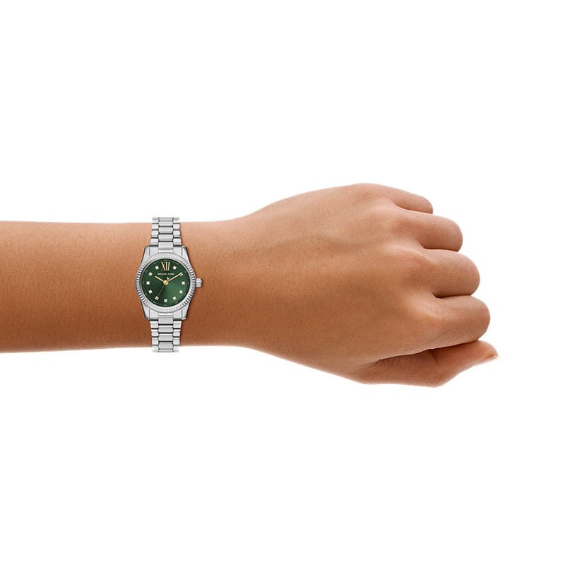 Michael Kors Lexington Round Green Dial Watch MK7580-zoom-