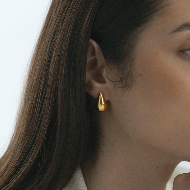 Mockberg Plain Daring Small Earrings MB0189-zoom-