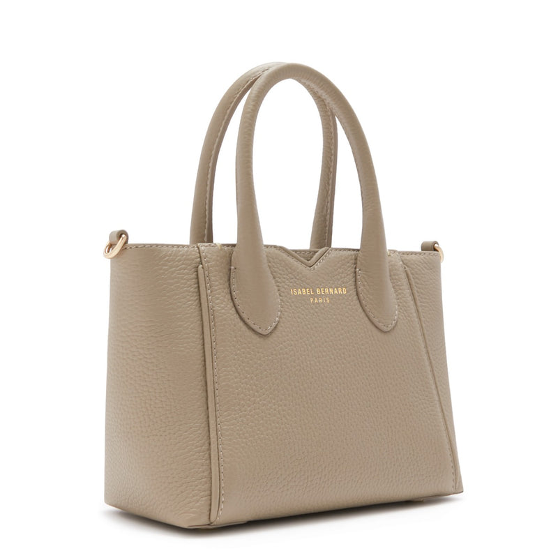 Isabel Bernard Honoré Sac à Main Taupe IB21124-078-zoom-