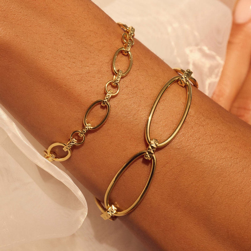 Parte Di Me Bibbiena Poppi Bracelet Plaqué or 14 carats PDM32146-zoom-
