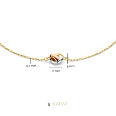 Beloro Jewels Della Spiga Mira 9 carat gold Bracelet BO320022