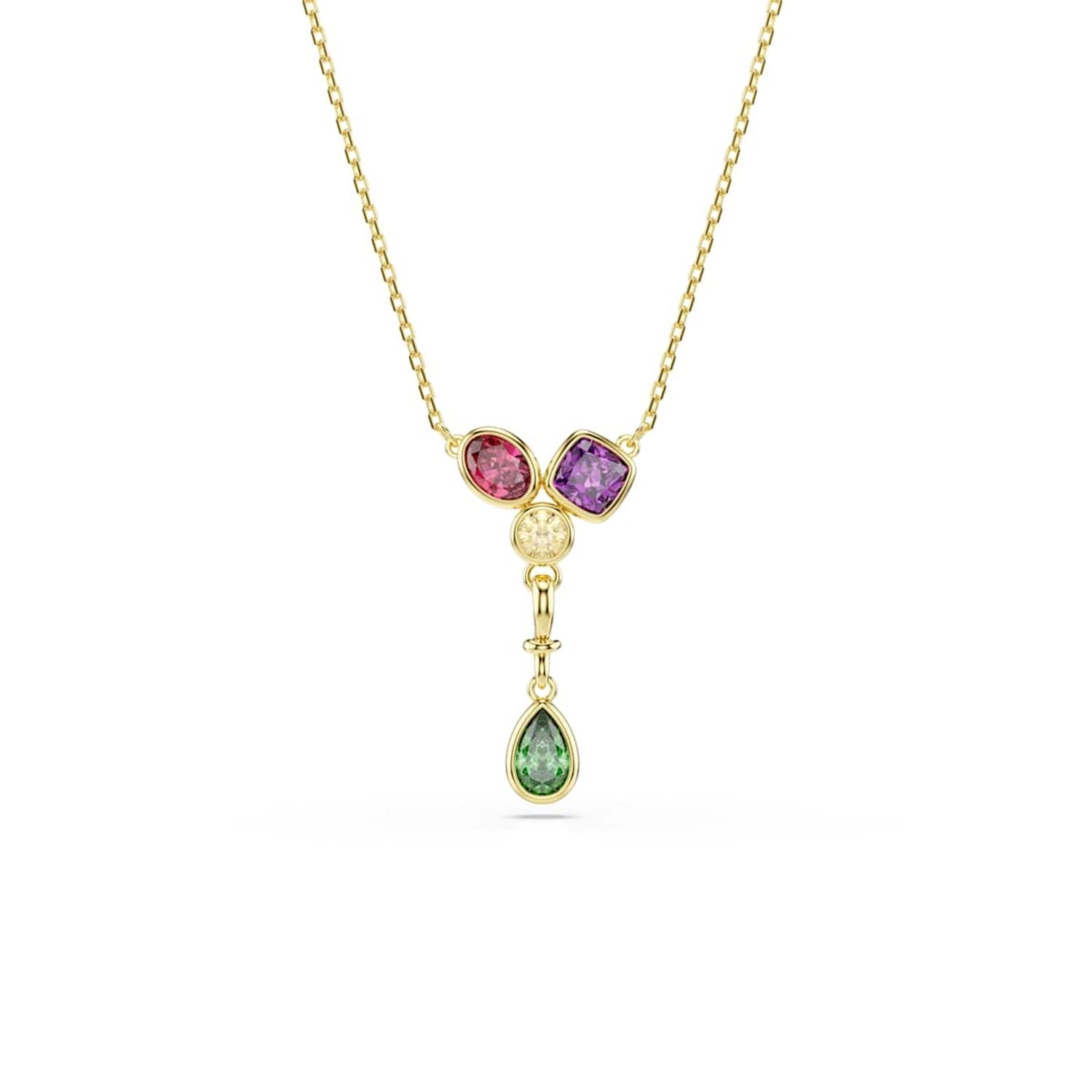 Swarovski Imber Organic Gold-Tone Multicolour Necklace 5753261