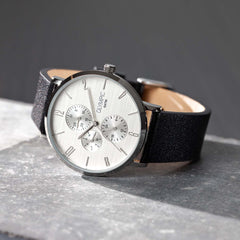 Olympic Tobias Zilverkleurig Heren Horloge 2002-OL89HSL057