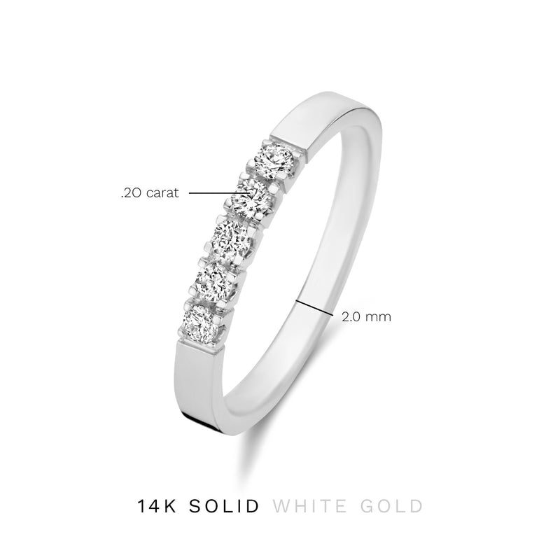 Isabel Bernard De la Paix Femmes Bague Or blanc IBD330019-48-zoom-