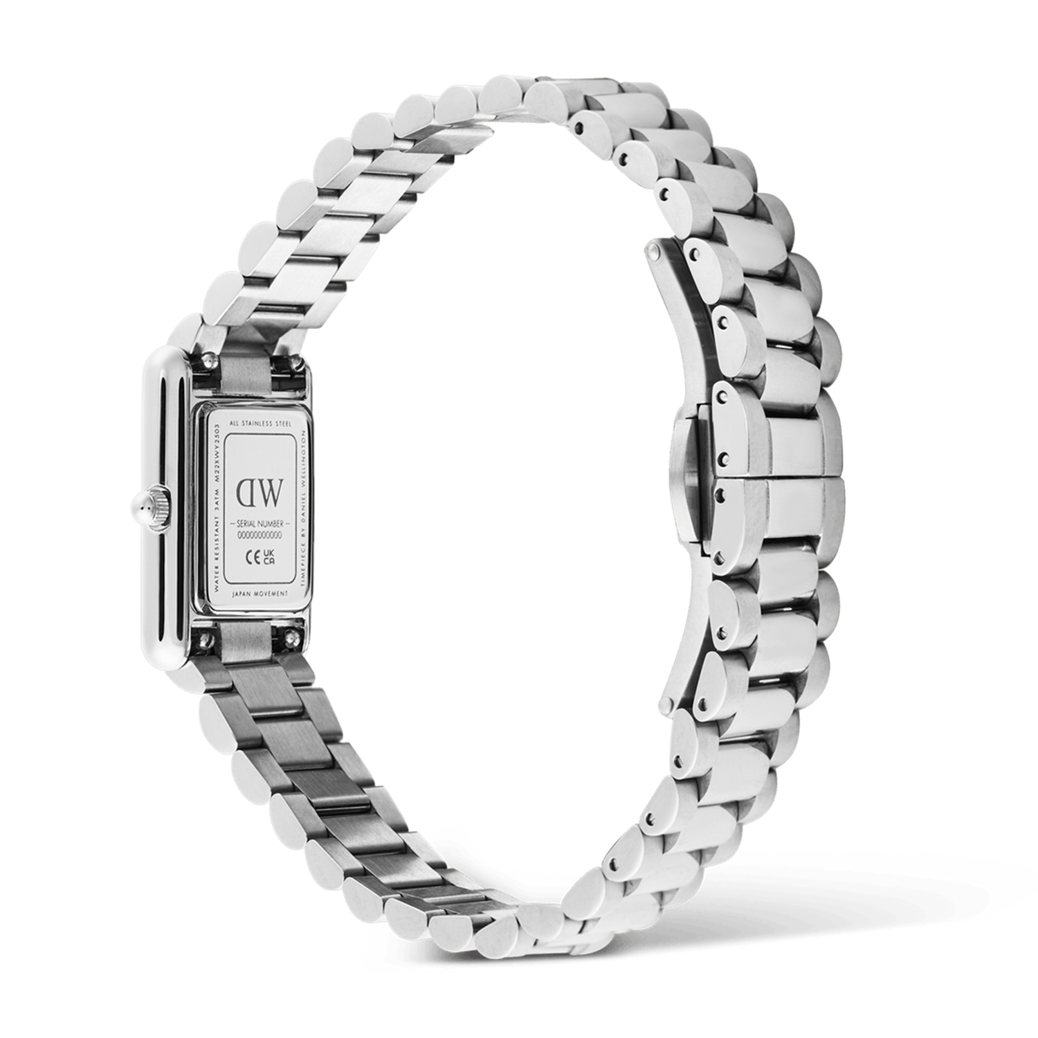 Daniel Wellington Bound Mini 3-Link Silver Women's Watch DW00100930