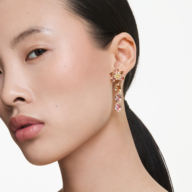 Swarovski Idyllia Boucles D'Oreilles Couleur Or 5732381-zoom-