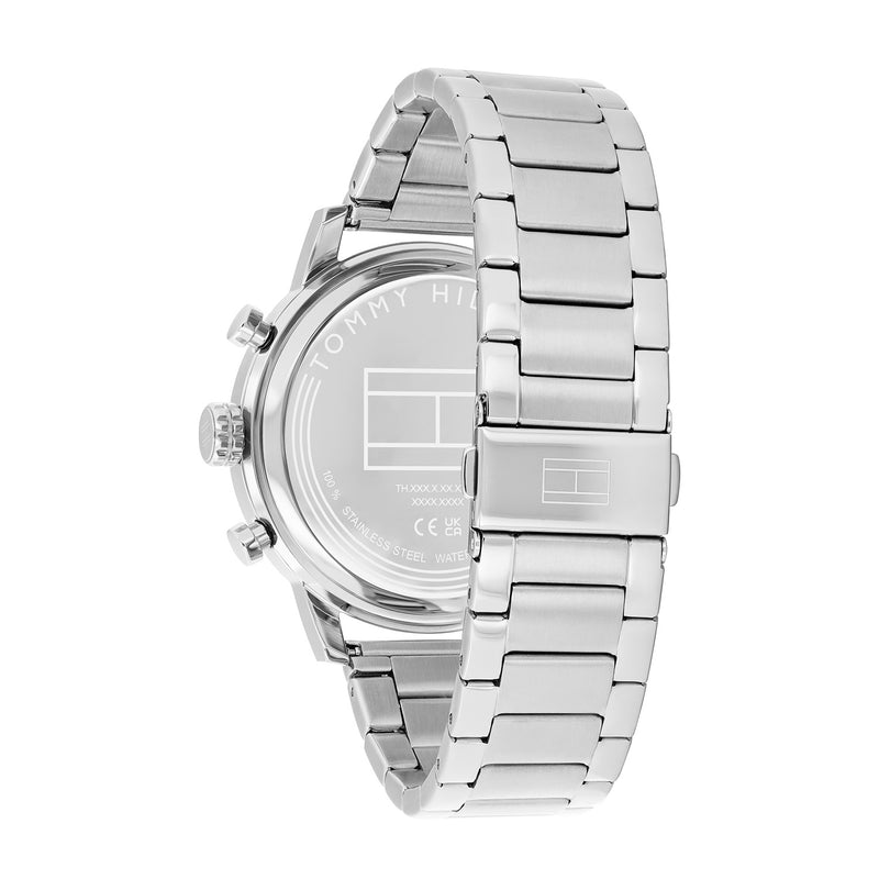 Tommy Hilfiger Rocky Montre Pour Homme Argentée et Verte TH1792180-zoom-