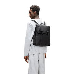 Rains MSN Black Backpack R13300-01