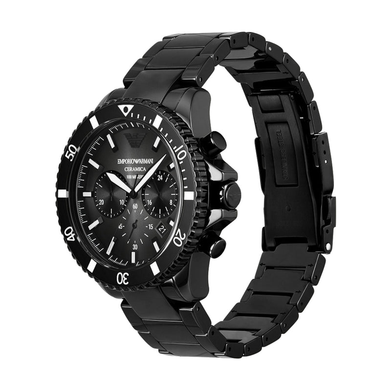 Emporio Armani Hommes Montre Noir AR70010-zoom-