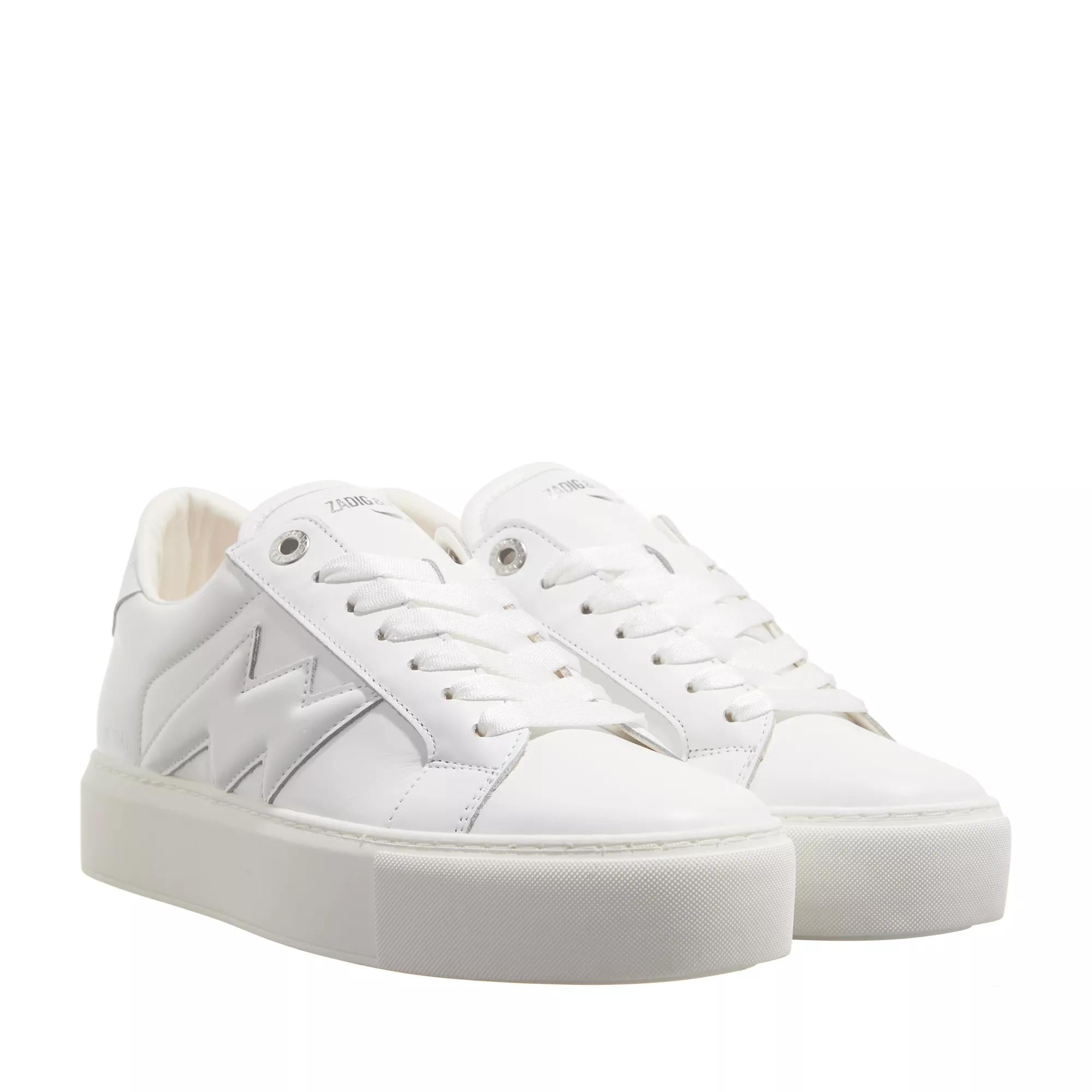 Zadig & Voltaire Witte Leren Sneakers 2001-A0209341_39