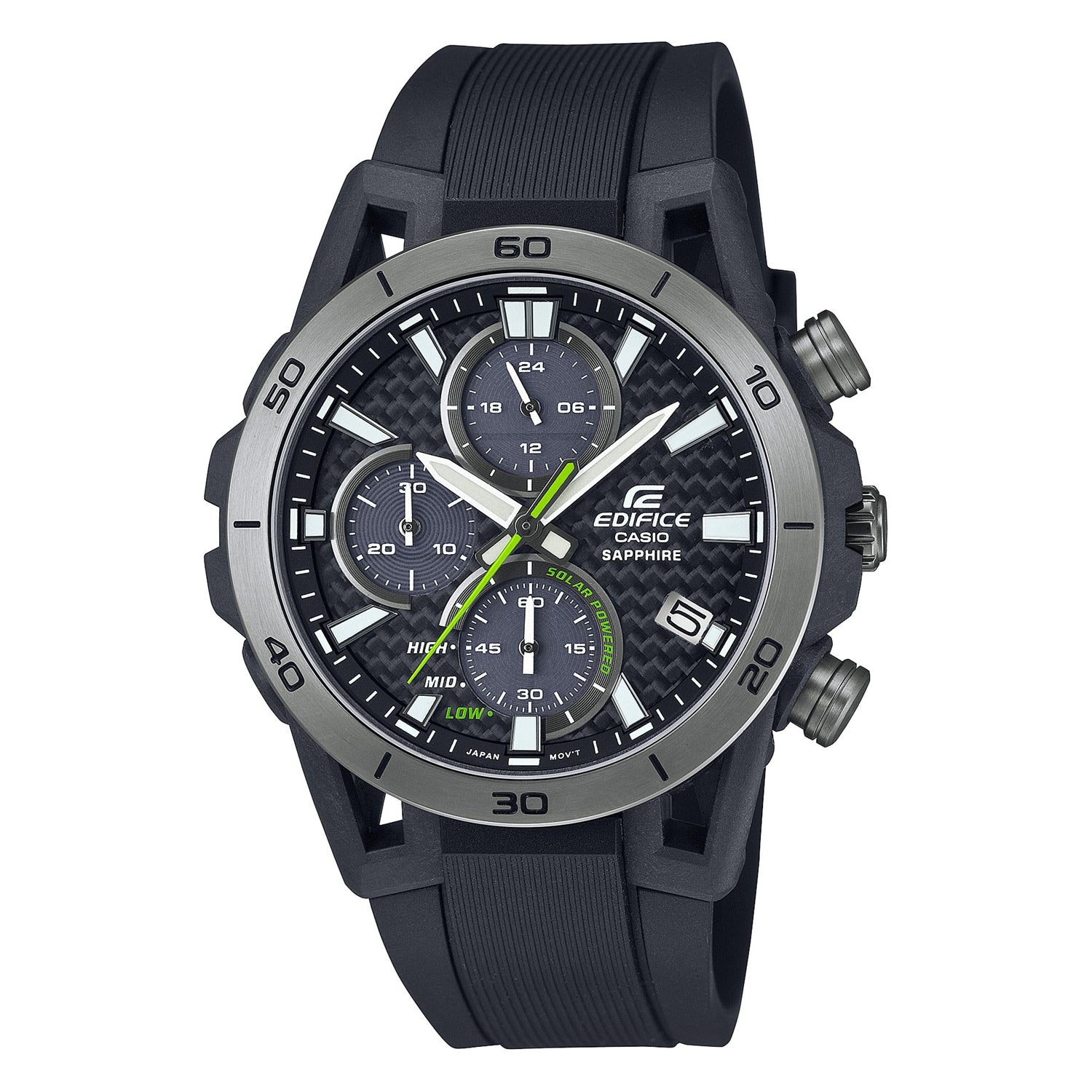 Edifice Classic Black Men's Watch EFS-S640PB-1AVUEF