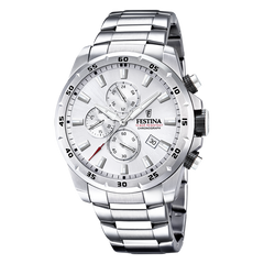 Festina Chrono Sport Silver Watch F20463-1