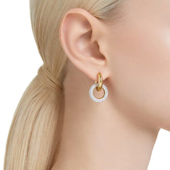 Swarovski Dextera Gold Earrings 5668818