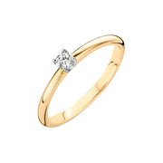 Blush Diamonds Femmes Bague Or 14 carats 1602BDI/50
