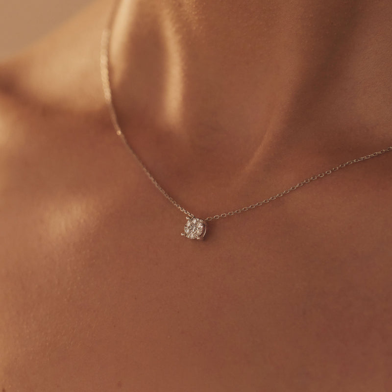 Isabel Bernard De la Paix Collier Or blanc IBD350010-zoom-