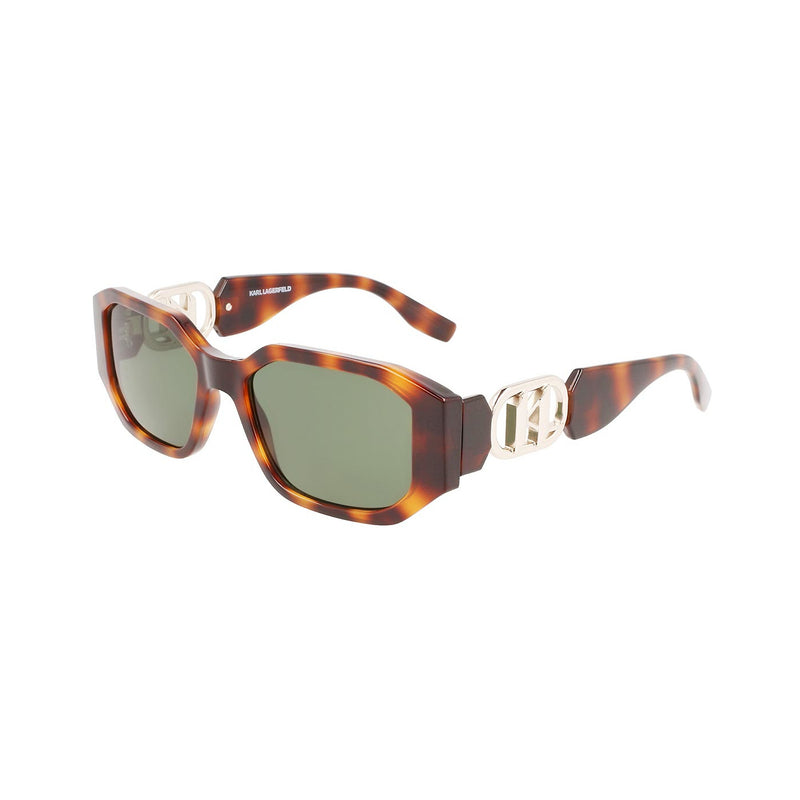 Karl Lagerfeld Femmes Lunettes de Soleil Marron KL6085S-240-zoom-