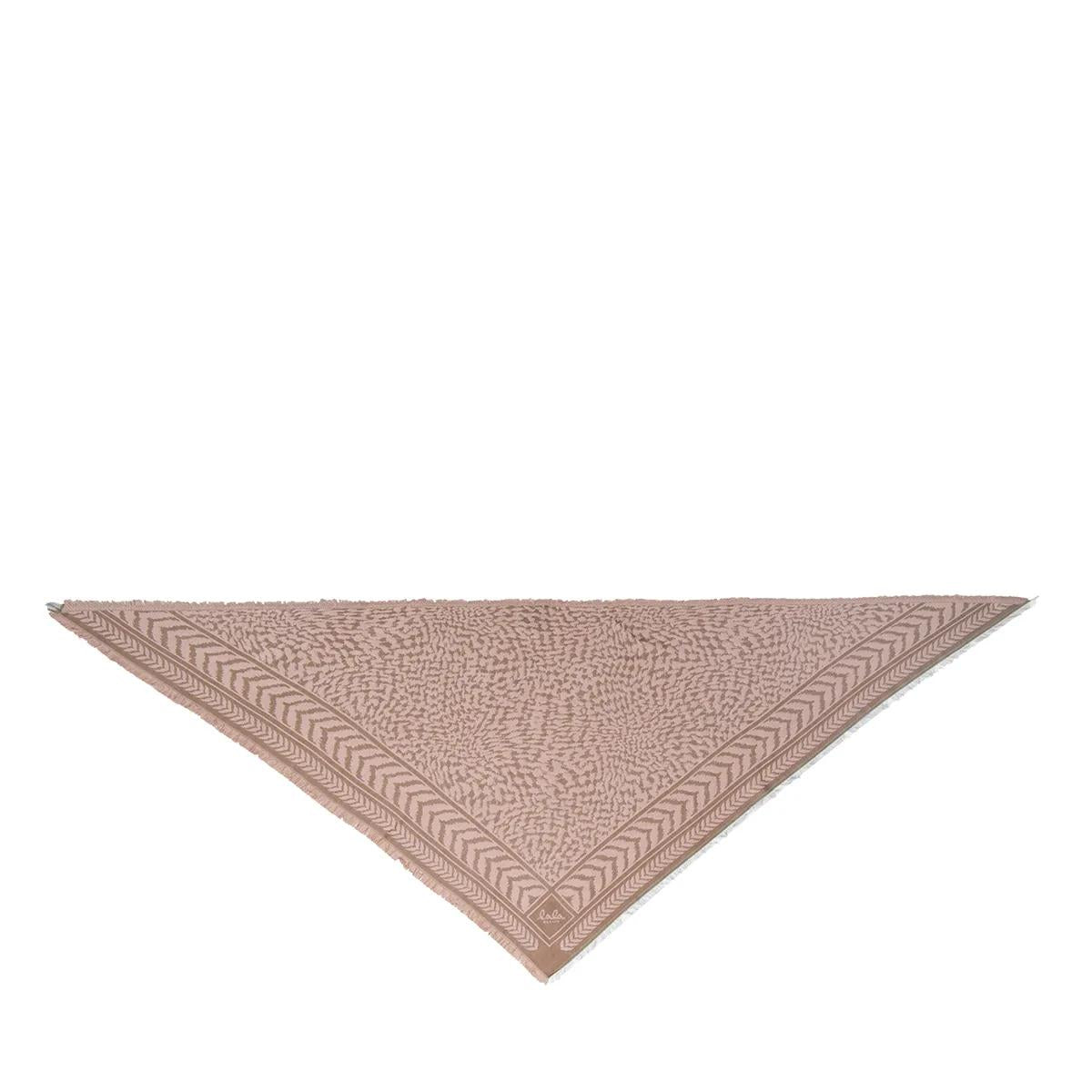 Lala Berlin Pink Wool Scarf 2001-A0386501